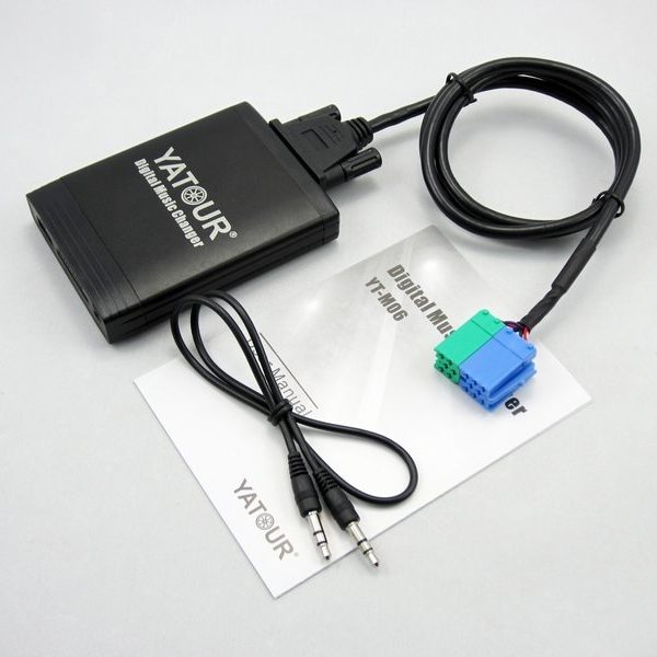 USB SD MP3 AUX адаптер Yatour YT-M06 BEK для магнитол Bekker